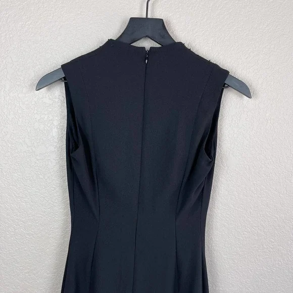Vintage Jones Wear Black Dress Size 6 - Picture 8 of 8